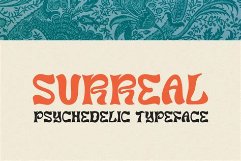 psychadelic font